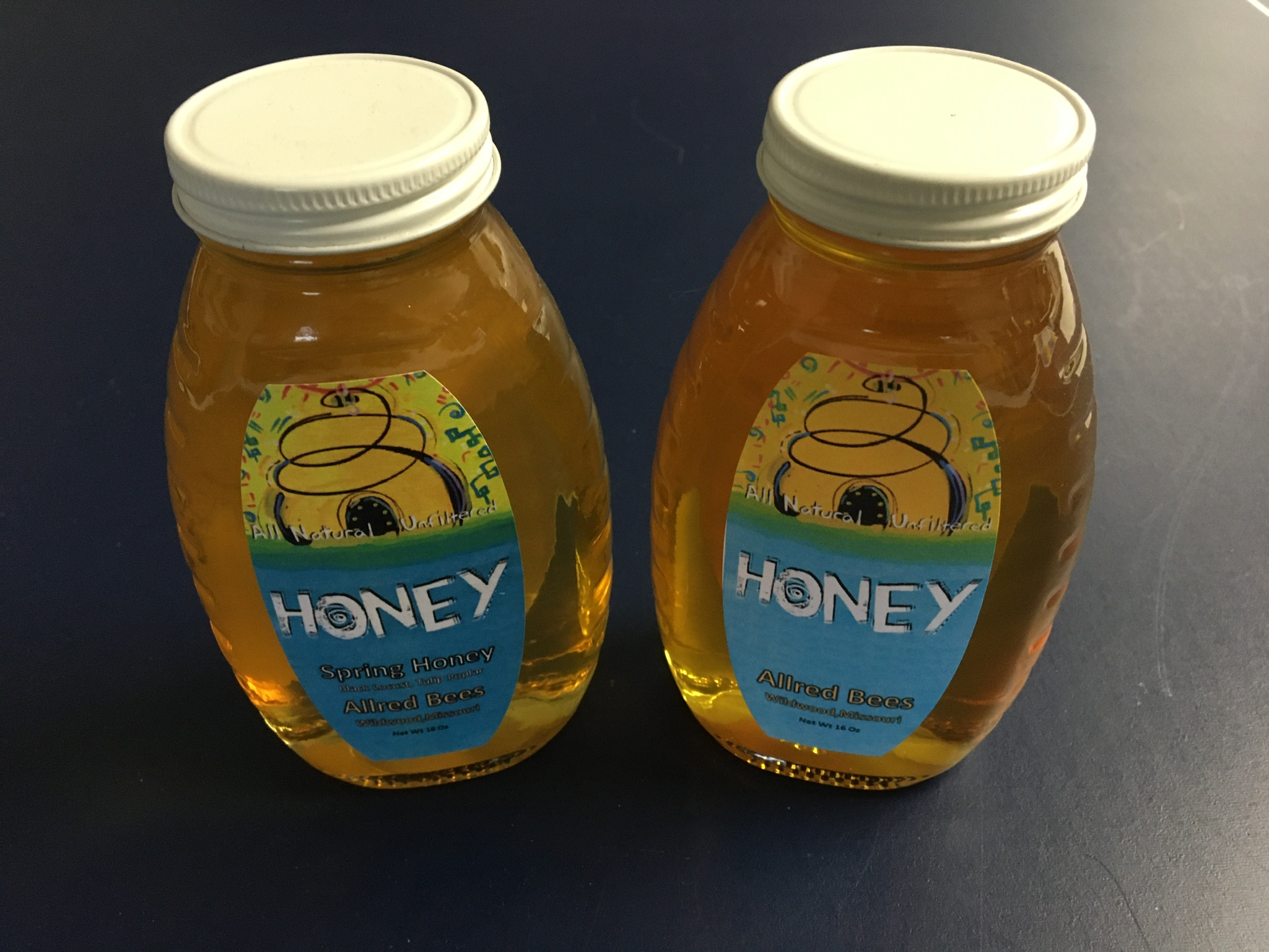 1lb Honey - Glass Jar