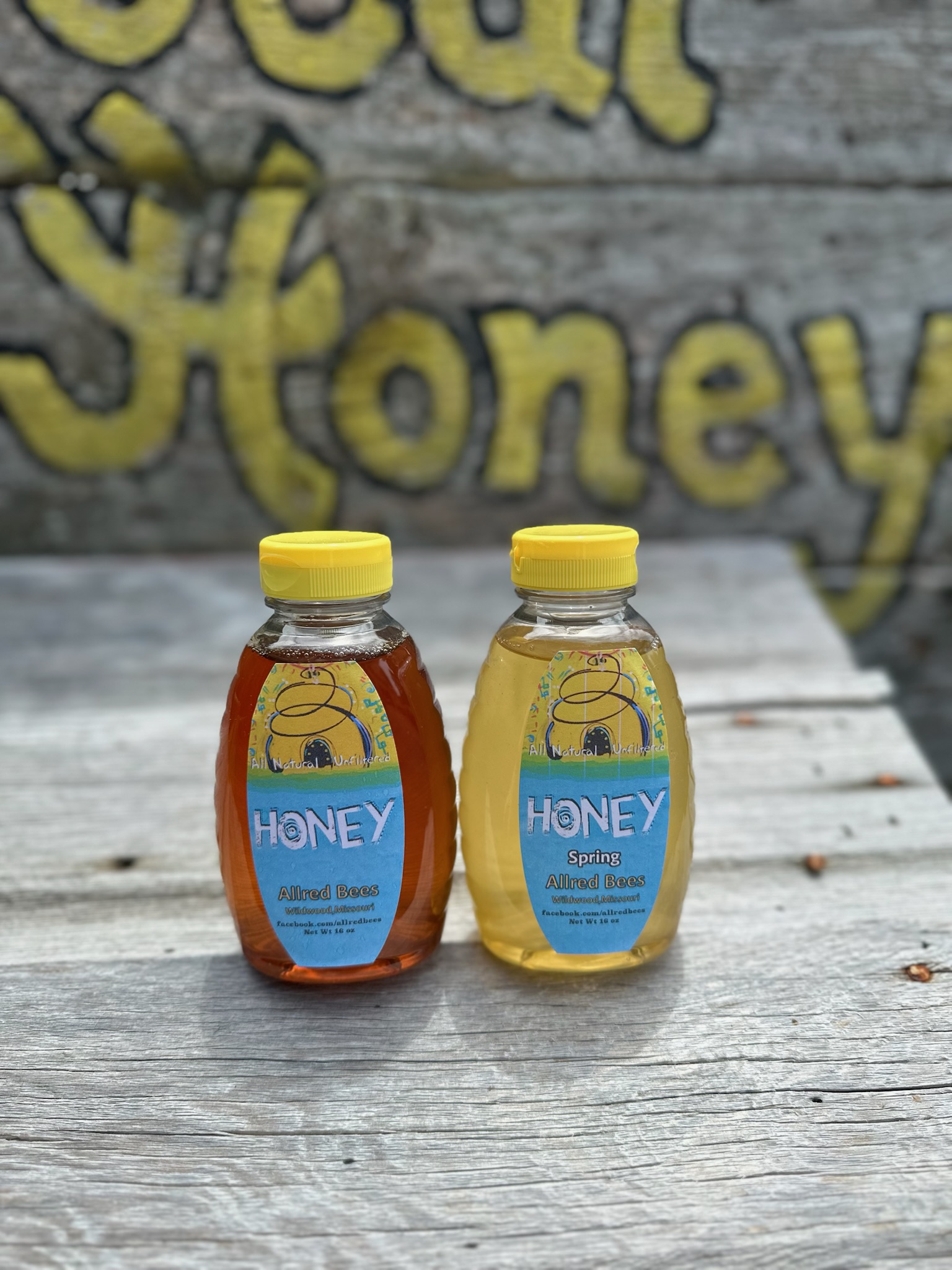 1lb Honey - Plastic Bottle